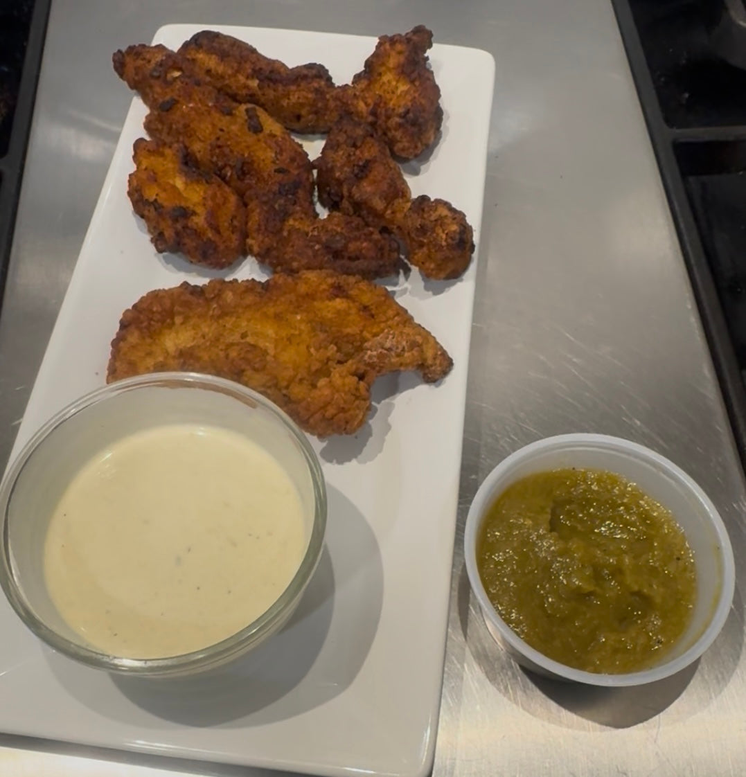 ORGANIC Tallow Fried Gluten-Free Chicken Fingers 1 Pound $19.99(FROZEN)