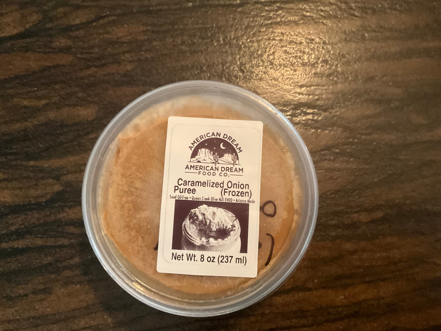 Caramelized Organic Onion Puree 8oz (frozen) $12