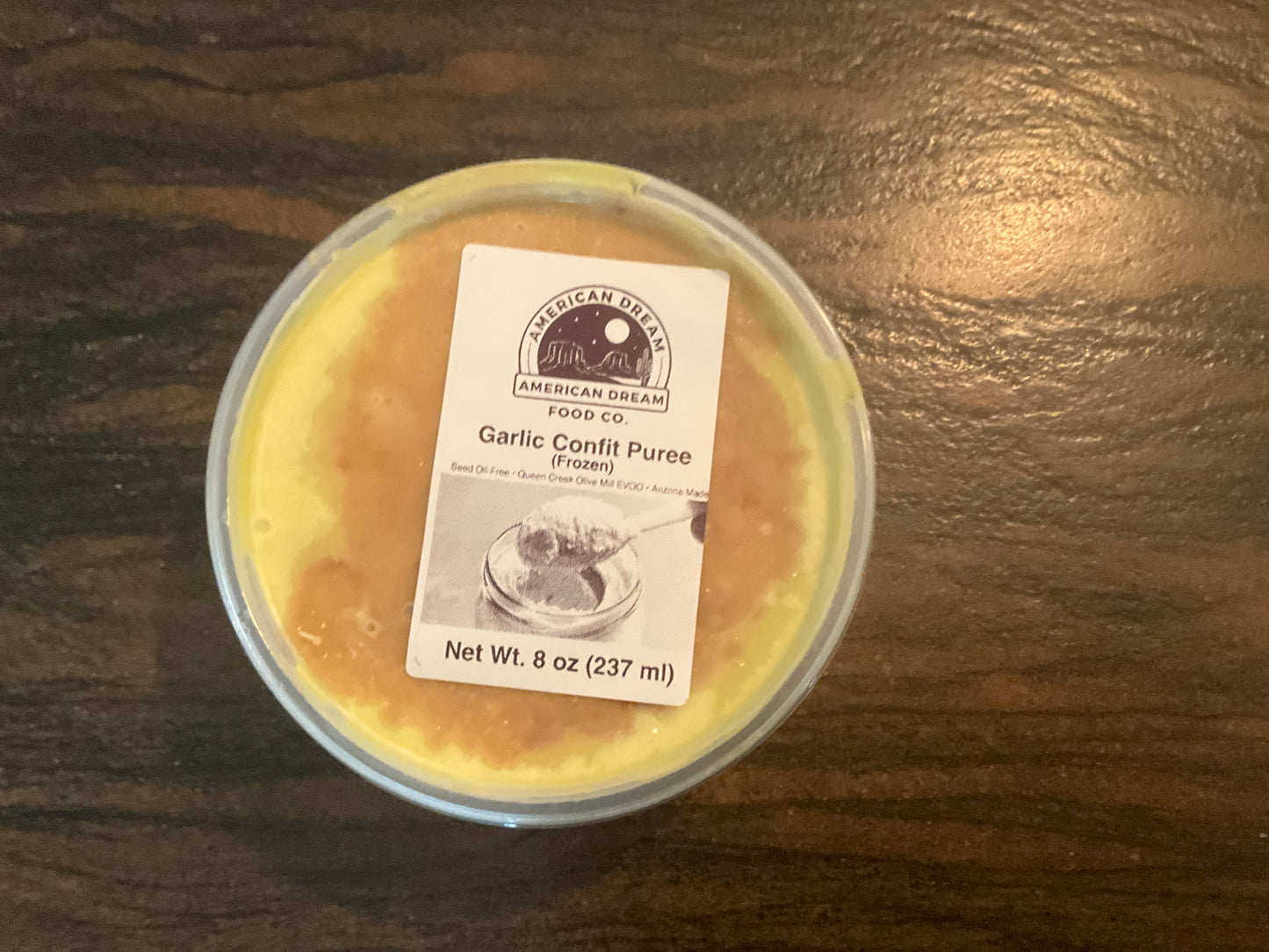 Garlic Confit Puree 8oz (frozen) $12