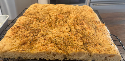 Vegan Italian Sourdough Focaccia Bread $8 (FROZEN)