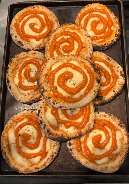 Mini 6 inch Cheese Sourdough Neapolitan Style Pizza 2 pack $11.99 (FROZEN)