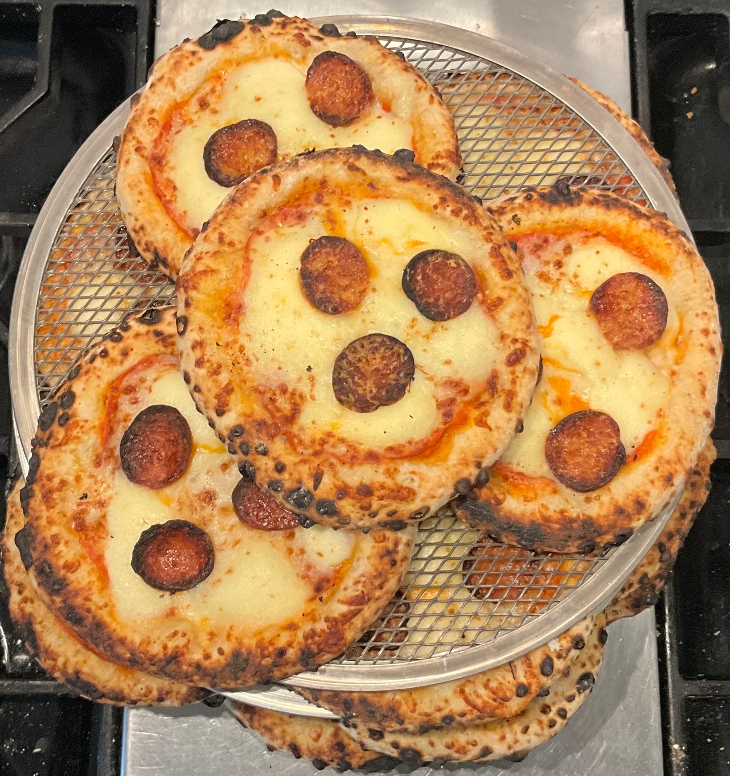 Mini 6inch Double Pepperoni Sourdough Neapolitan Style Pizza 2 pack $11.99 (FROZEN)