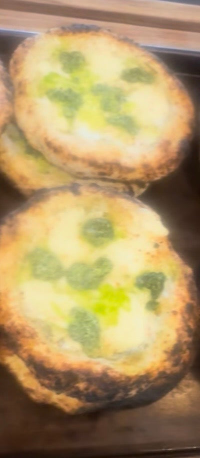 MINI Mesquite Smoked Tomatillo Margherita Sourdough Neapolitan Style Pizza 2 PACK $11.99 (FROZEN)