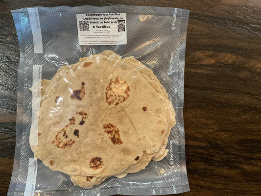 Sourdough Arizona Grown Ancient Grain Flour Tortilla 6 Pack $8
