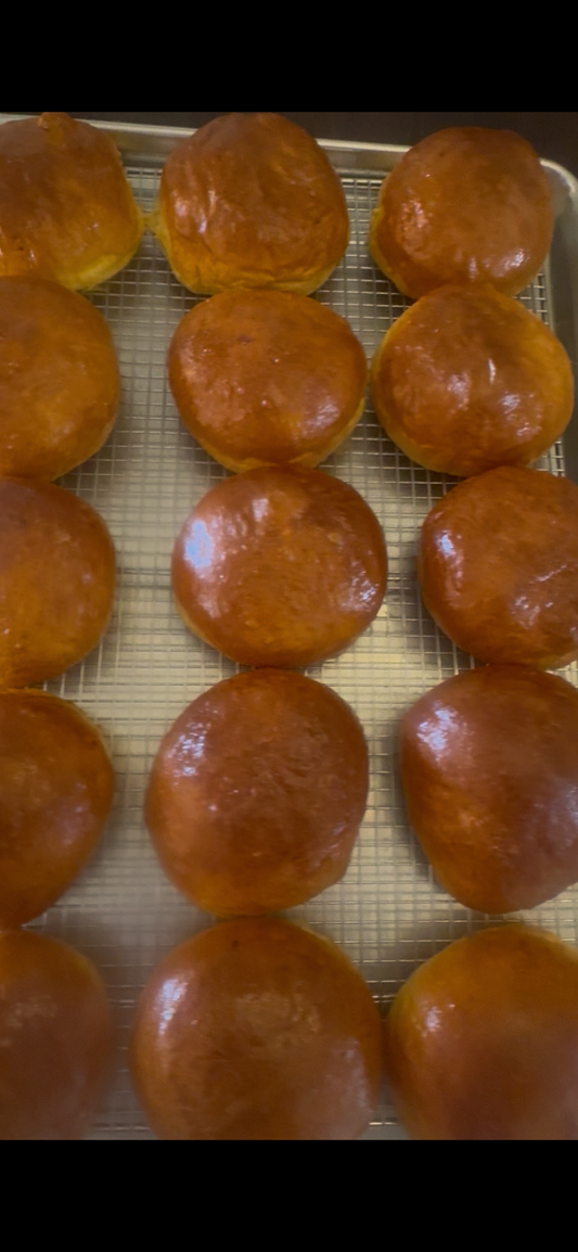 Japanese Milk Bread Brioche Burger XL Bun 4 pack (frozen) $10